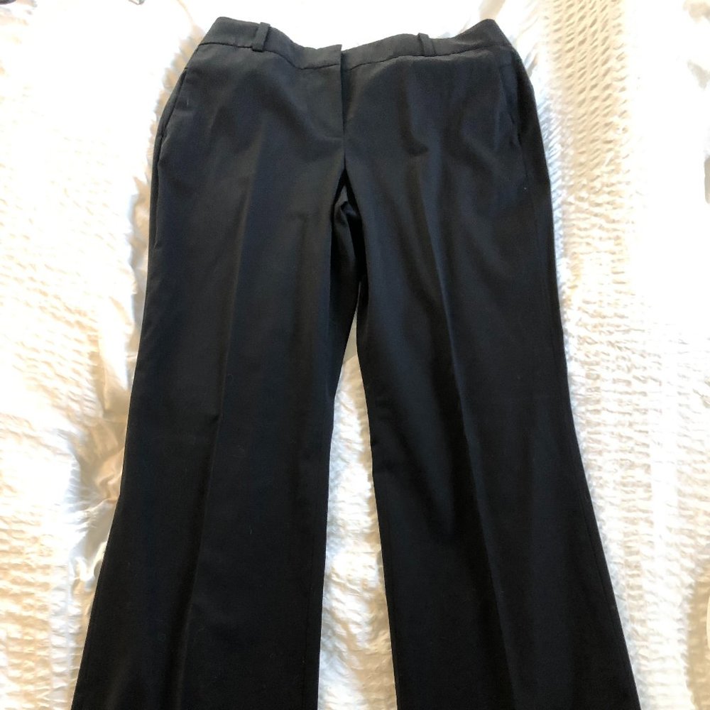 Black, size 8 trousers from Ann Taylor